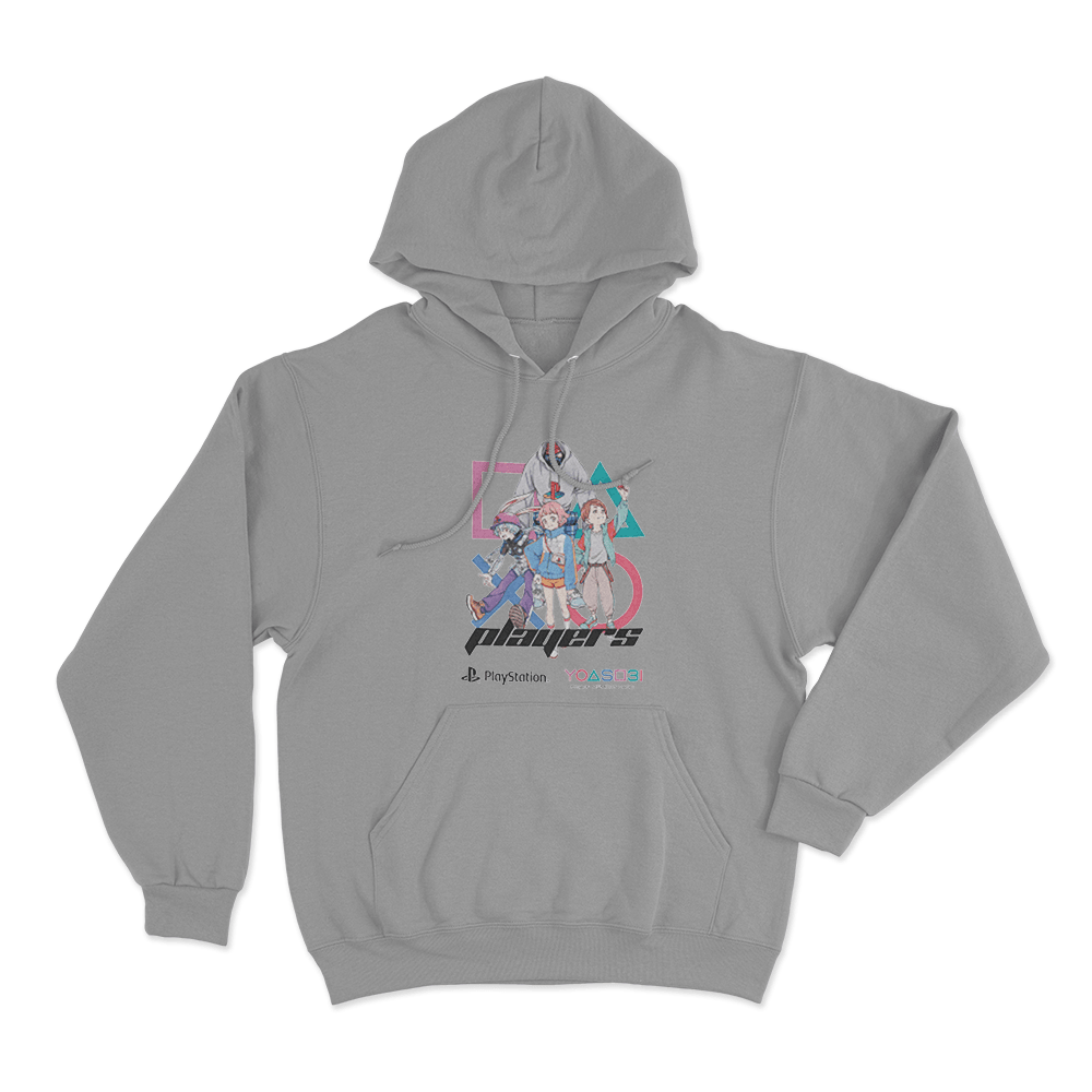 Players Unsiex Hoodie Grey Players Unsiex Hoodie Grey