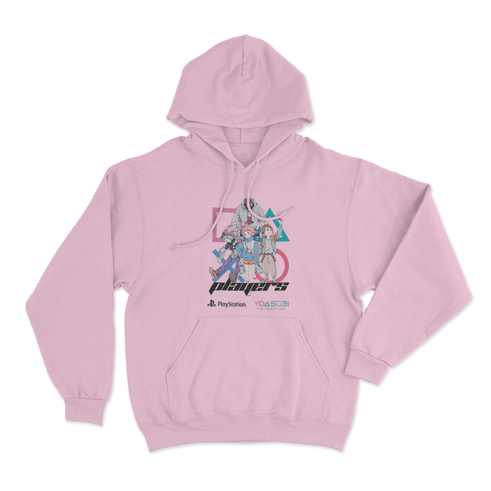 Players Unsiex Hoodie Pink Players Unsiex Hoodie Pink