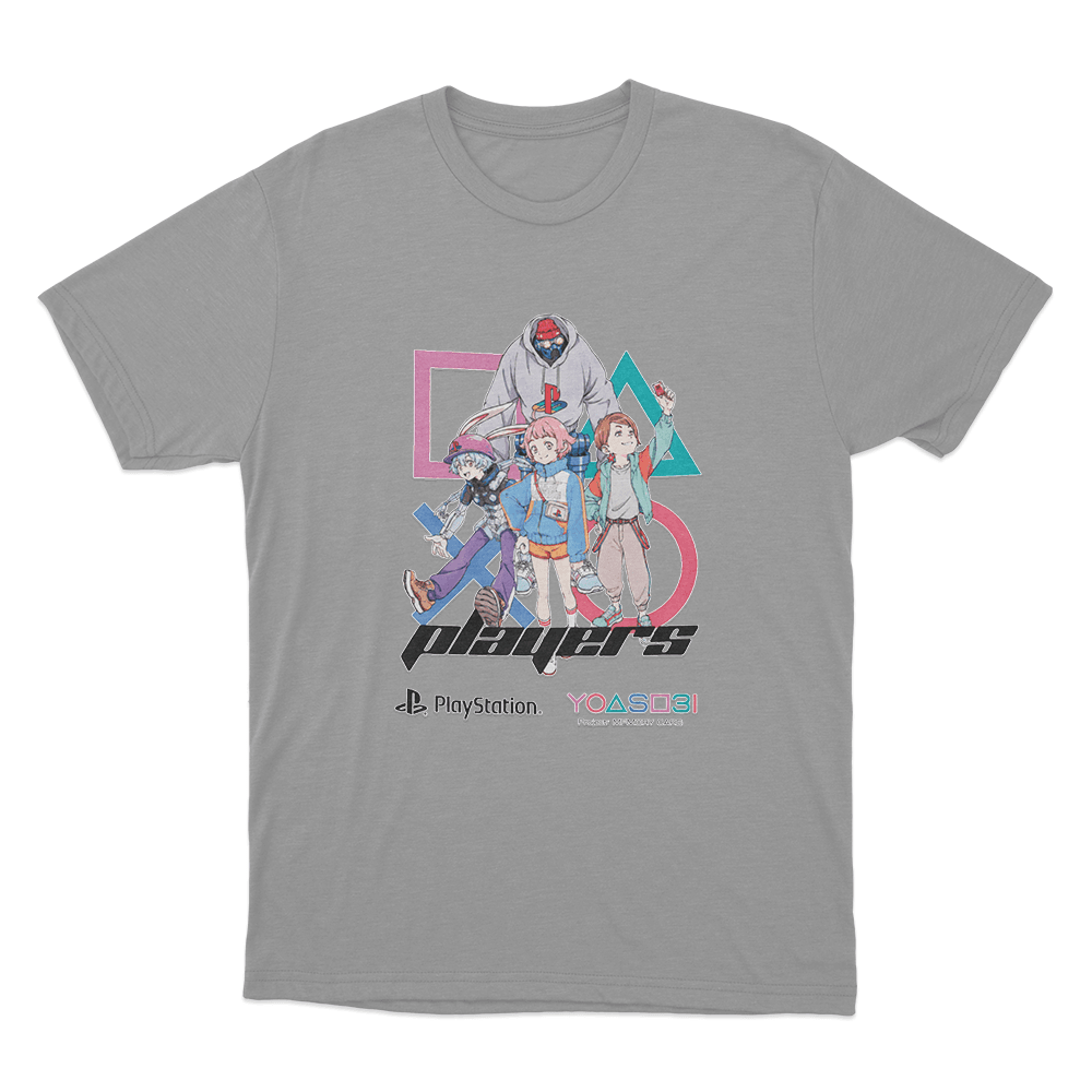 Players Unsiex T Shirt Grey Players Unsiex T Shirt Grey