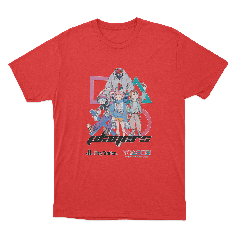 Players Unsiex T Shirt Red Players Unsiex T Shirt Red