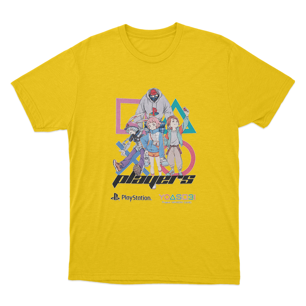 Players Unsiex T Shirt Yellow Players Unsiex T Shirt Yellow