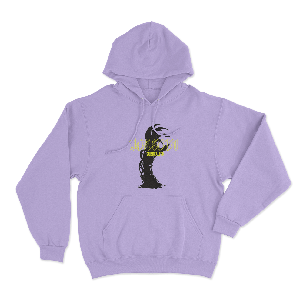Surrealism Unisex Hoodie Purple Surrealism Unisex Hoodie Purple