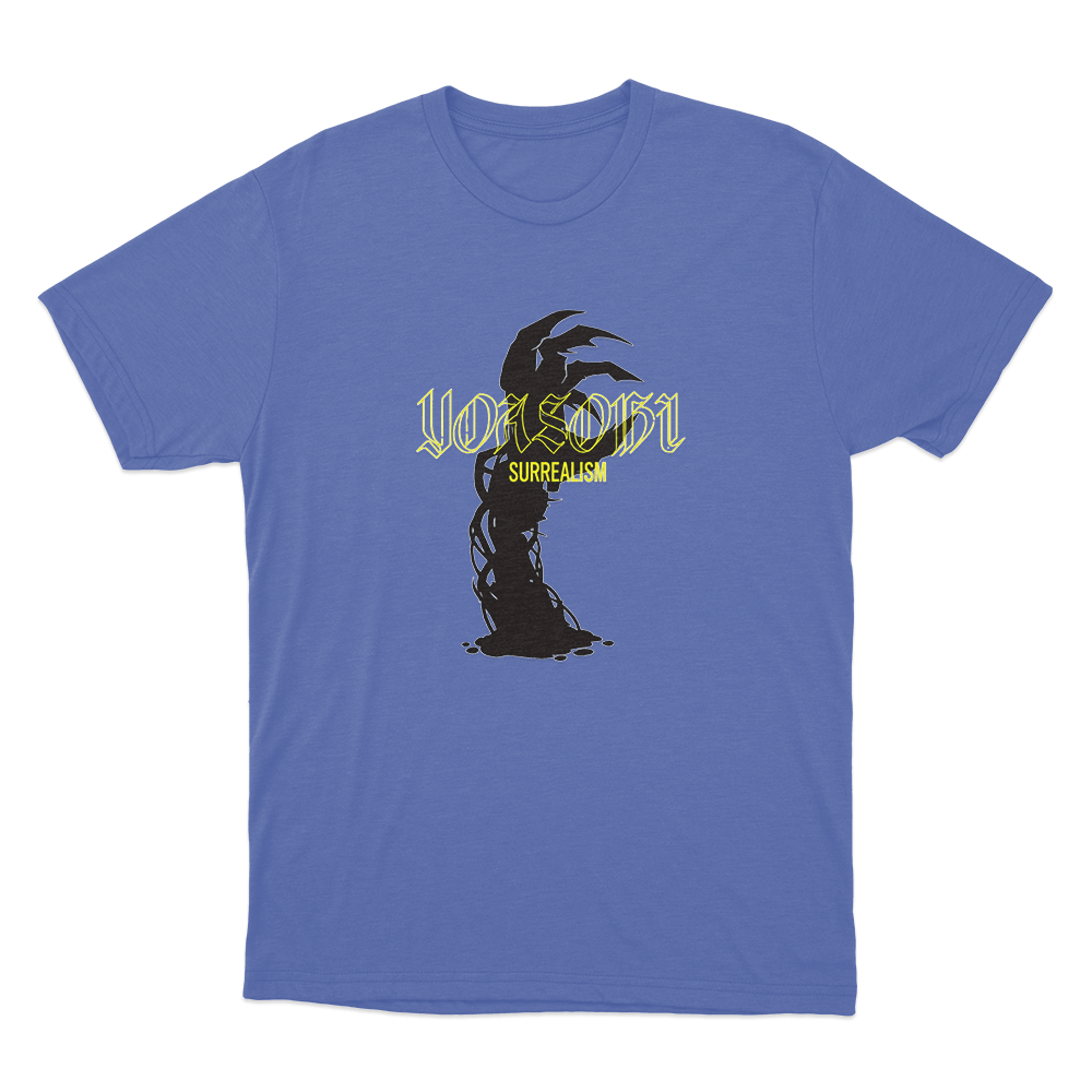 Surrealism Unisex T Shirt Blue Surrealism Unisex T Shirt Blue
