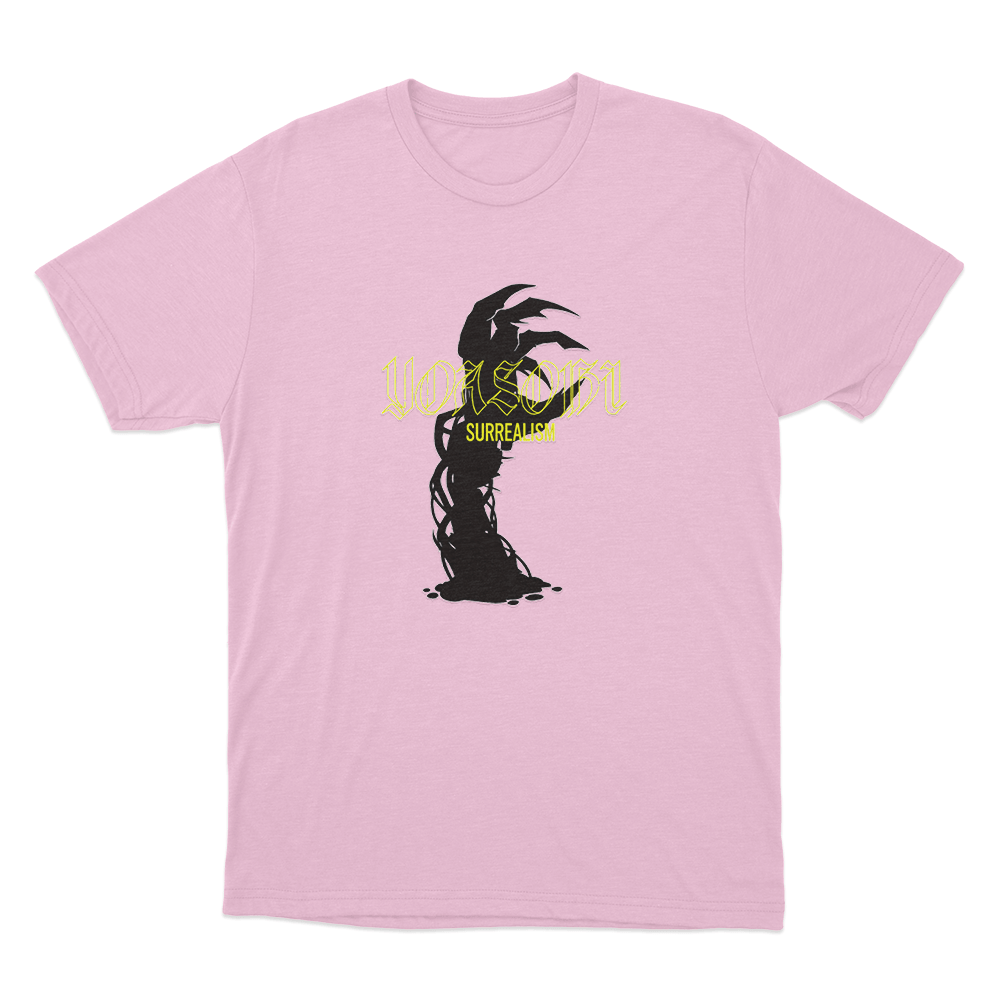 Surrealism Unisex T Shirt Pink Surrealism Unisex T Shirt Pink