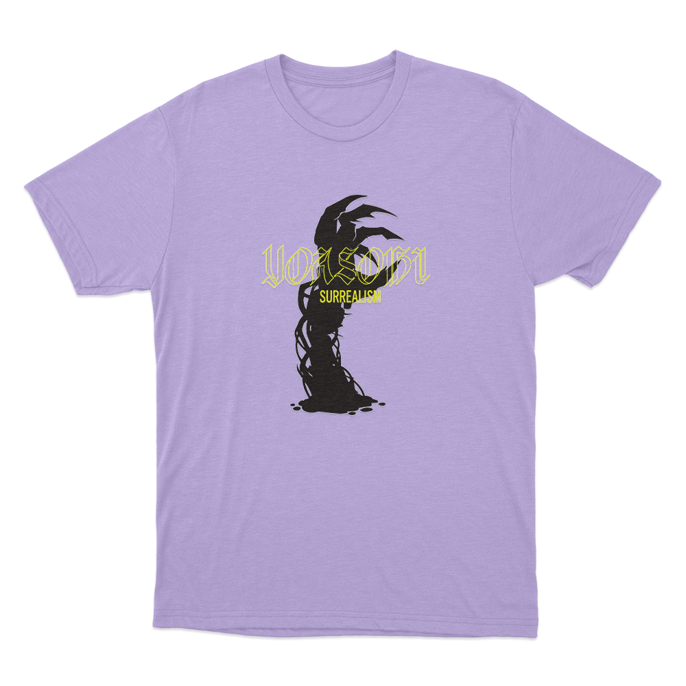 Surrealism Unisex T Shirt Purple Surrealism Unisex T Shirt Purple