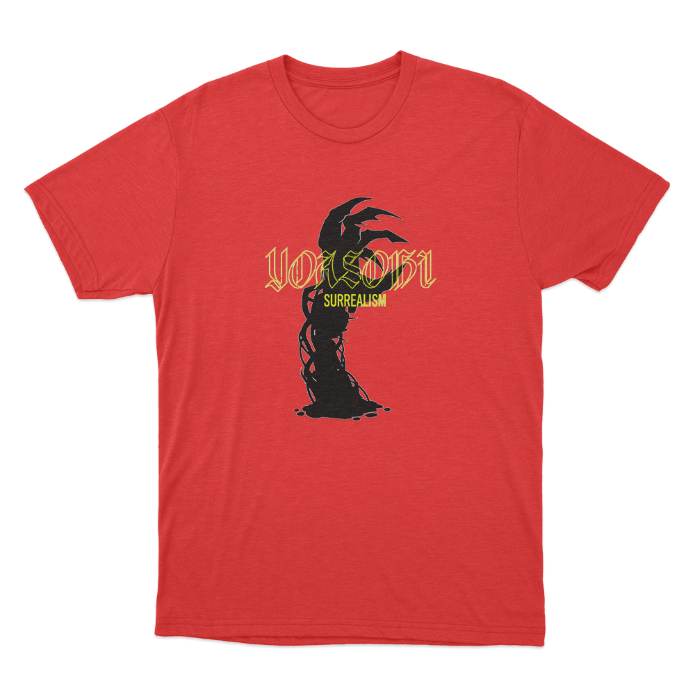 Surrealism Unisex T Shirt Red Surrealism Unisex T Shirt Red
