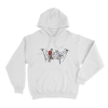 Yoasobi Cyber Duo Artwork Unisex Hoodie White