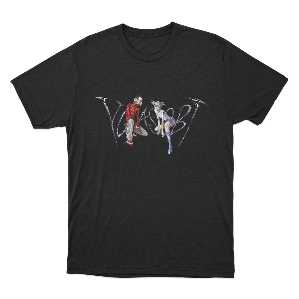 Yoasobi Cyber Duo Artwork Unisex T Shirt Black Yoasobi Cyber Duo Artwork Unisex T Shirt Black
