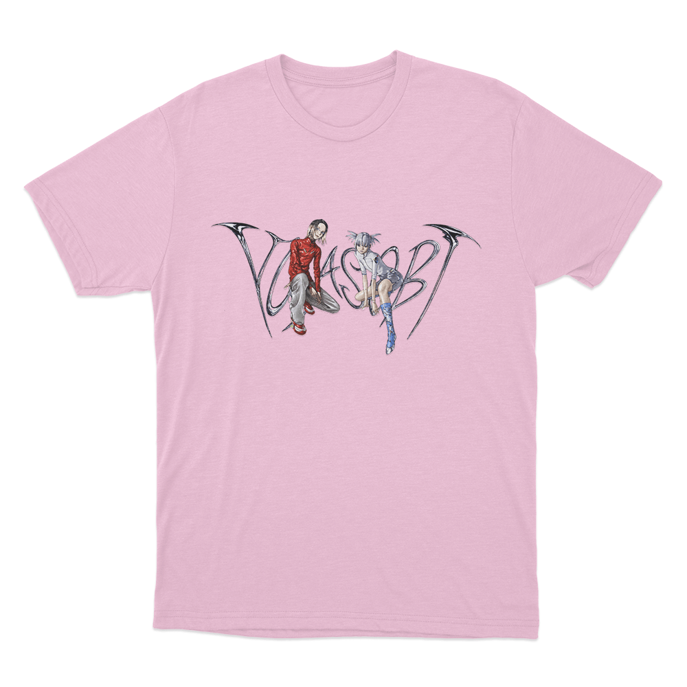 Yoasobi Cyber Duo Artwork Unisex T Shirt Pink Yoasobi Cyber Duo Artwork Unisex T Shirt Pink