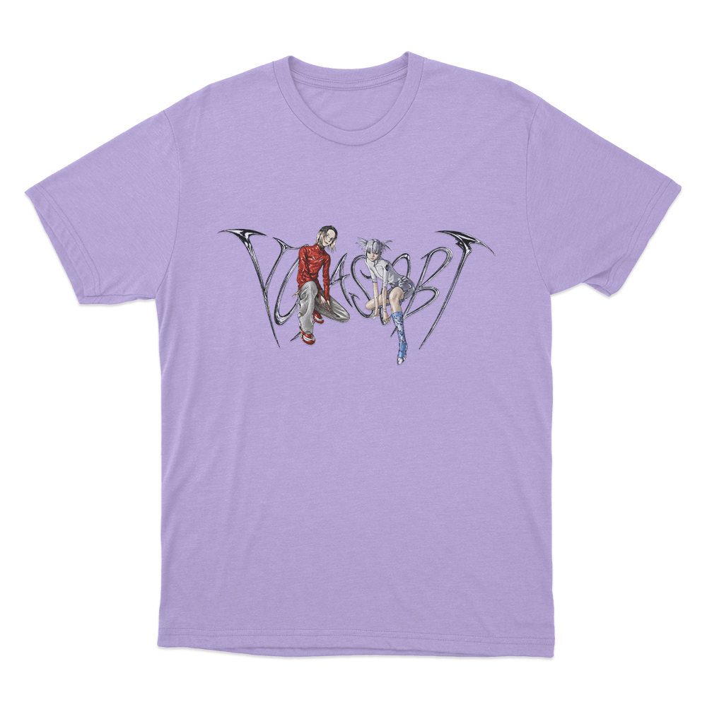 Yoasobi Cyber Duo Artwork Unisex T Shirt Purple Yoasobi Cyber Duo Artwork Unisex T Shirt Purple