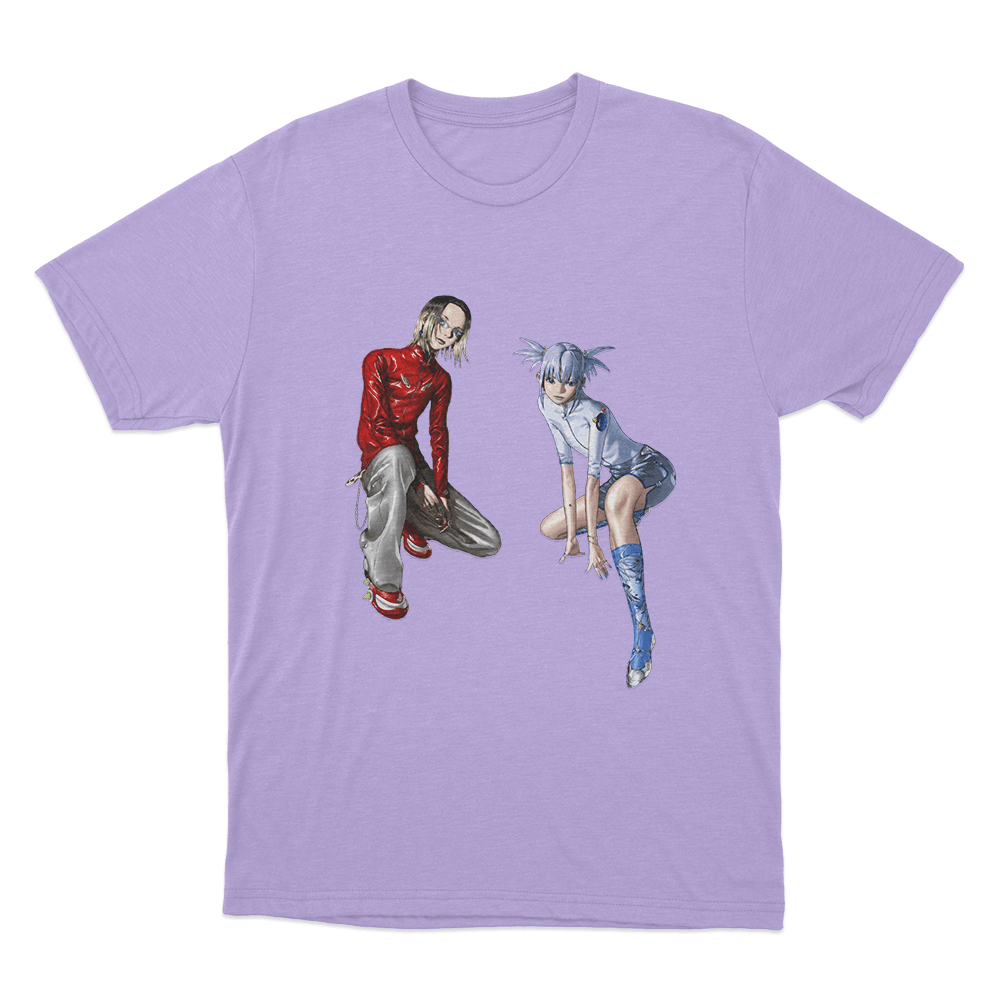 Yoasobi Duo Cartoon Unisex T Shirt Purple Yoasobi Duo Cartoon Unisex T Shirt Purple