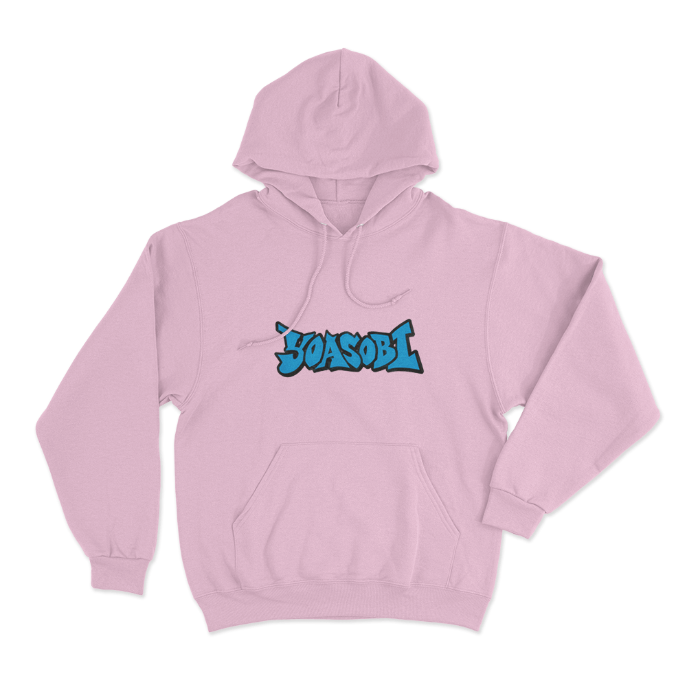 Yoasobi Graffiti Logo Unisex Hoodie Pink Yoasobi Graffiti Logo Unisex Hoodie Pink