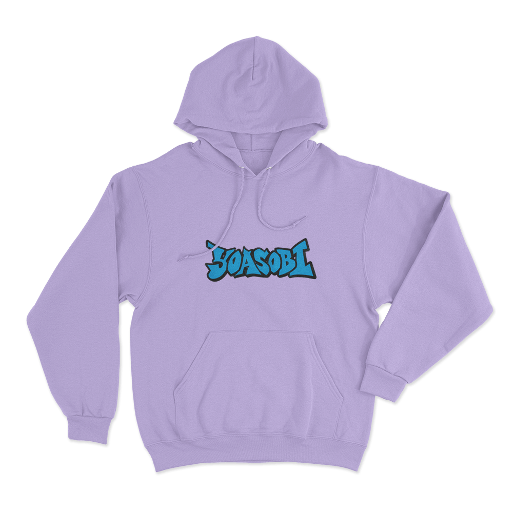 Yoasobi Graffiti Logo Unisex Hoodie Purple Yoasobi Graffiti Logo Unisex Hoodie Purple