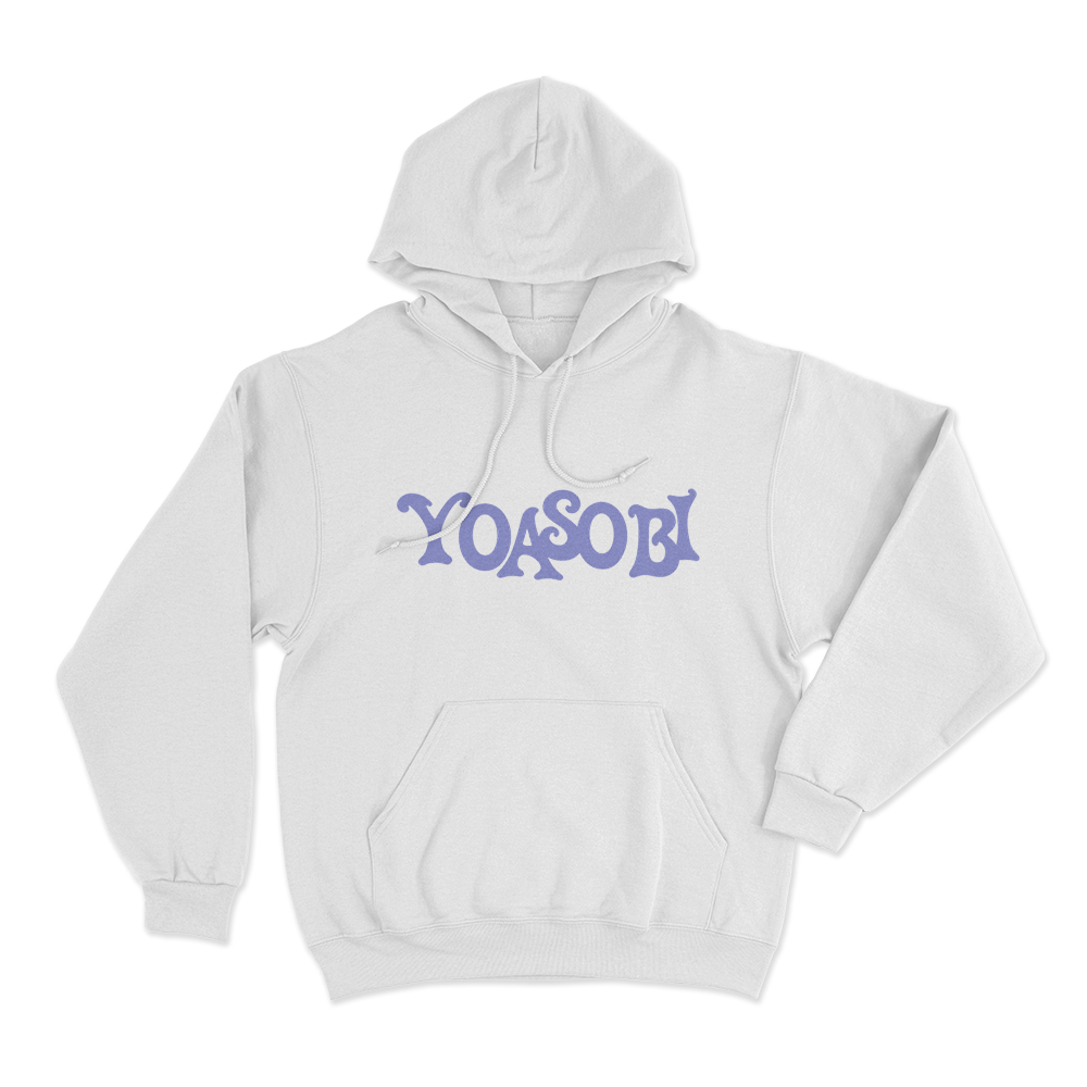 Yoasobi Logo Unisex Hoodie White Yoasobi Logo Unisex Hoodie White
