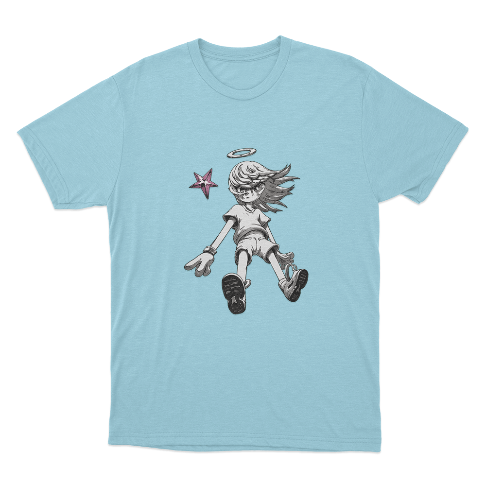 Yoasobi Never Ending Stories Tour Angle Unisex T Shirt Sky Blue Yoasobi Never Ending Stories Tour Angle Unisex T Shirt Sky Blue