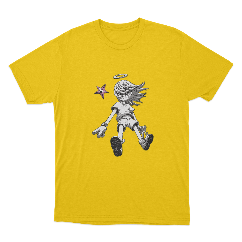 Yoasobi Never Ending Stories Tour Angle Unisex T Shirt Yellow Yoasobi Never Ending Stories Tour Angle Unisex T Shirt Yellow